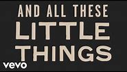 One Direction - Little Things (Lyric Video)