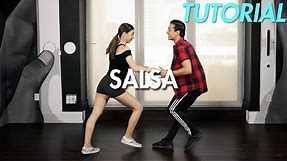 How to Salsa: The Basic Salsa Step (Ballroom Dance Moves Tutorial) | MihranTV