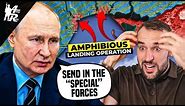 Russian Amphibious Landing: Special Forces on Ukrainian Coast | Russia has 500 000 troops in Ukraine