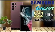 Samsung Galaxy S22 Ultra 5G:Price in Philippines Quick review | Official Look and Design