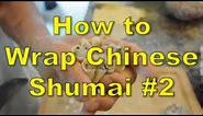 How to wrap Chinese Shumai (style 1) - Ny The Cook