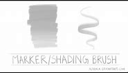 Marker/Shading Brush (Photoshop)