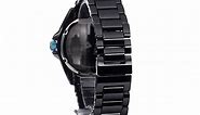 Swiss Legend Men's 11528-BKBLBLA Luminar Black Dial Black Ceramic Watch