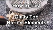 Glass Top Stove Repair - Top Burner Not Working - How to Troubleshoot and How it Works