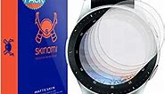 Skinomi Matte Screen Protector Compatible with Samsung Galaxy Watch (46mm)(6-Pack)(Full Coverage) Anti-Glare Matte Skin TPU Anti-Bubble Film