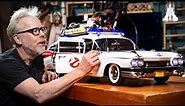 Adam Savage Unboxes The Ghostbusters Ecto-1 1/6 Scale Vehicle!