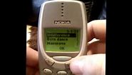 Nokia 3310 Tunes - Ringtones Walkthrough on a Real Phone