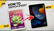 How to Transfer EVERYTHING from OLD iPad to NEW iPad!