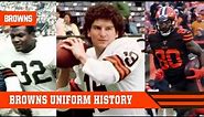 Browns Uniform History Compilation | Cleveland Browns