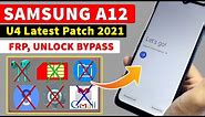 SAMSUNG A12 FRP BYPASS ANDROID 10 | NEW SECURITY 2021 UNLOCK | NEW METHOD