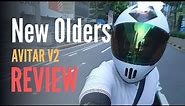 New Olders Avitar V2 Carbon Fiber Full Face Downhill Longboard Helmet Review