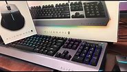 ALIENWARE PRO GAMING KEYBOARD & MOUSE : Detailed Unboxing & Setup