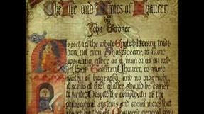 Geoffrey Chaucer: The Founder of Our Language