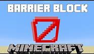 How To Make The Invisible Barrier Block In Minecraft | 14w29b Tutorial