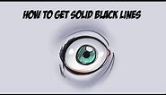 Sketchbook Pro Tutorial : How to Draw Solid Lines