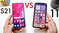 Samsung Galaxy S21 Vs iPhone 11! (Comparison) (Review)