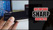 STB Sharp DD001i - Set Top Box TV Digital Indonesia