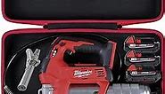 khanka Hard Case Replacement for Milwaukee 2646-20 M18/2646-21ct M18-Spd Grease Gun,Case Only.