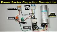 3 Phase Power Capacitor connection For Power factor Correction @ElectricalTechnician