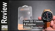 Samsung Gear S3 Classic & Frontier Glass Screen Protector Review & Install