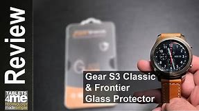Samsung Gear S3 Classic & Frontier Glass Screen Protector Review & Install