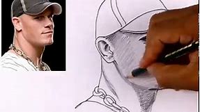 Pencil Sketch Of John Cena #art #johncena