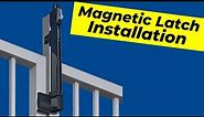 How To Install A Pool Gate Latch | Magnetic Gate Latch Installation Guide
