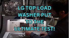 How To Put Your LG Top Load Washer In To Test: Service Mode WT4870, WT5070, WT5075, WT5170, WT5270