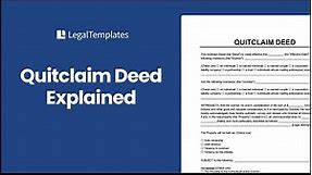 How to write a Quitclaim Deed in 2023