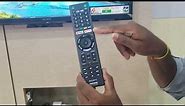 Sony Remote control setting / Sony tv remote demo