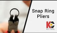 Snap Ring, Circlip, C-Clip, Retaining Ring Pliers - The Basics