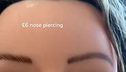 Come into Claire’s for your professional piercings #fyp #piercing | Nose Jewelry