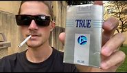 Smoking a True Blue Cigarette - Review