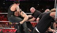 Brock Lesnar confronts The Undertaker: Raw, July 20, 2015