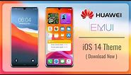 iOS 14 Theme for Huawei and Honor Devices | EMUI 10/9/8 Themes