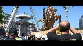 Alexander the Great Statue in Skopje - How it was made