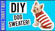 DIY DOG SWEATER! | Make Thrift Buy #41