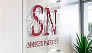 Custom Acrylic Business Sign, Personalized Office Sign, Floating Logo Sign For Business, Office Wall Sign, Sign For Office Storefront, Custom Acrylic Business Plaque, Wall Hanging Office Sign