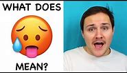 What does the Hot Face Emoji mean? | Emojis 101