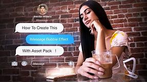 How To Create The iMessage Bubble Effect In Photoshop! (With Asset Pack)