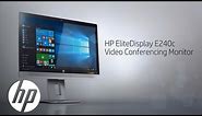 23.8-inch Video Conferencing Monitor | HP EliteDisplay | HP