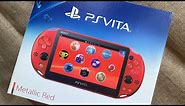 PS Vita Slim Metallic Red