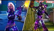 Fortnite Galactic Crossfade Skin GAMEPLAY! (Free Galaxy Cup Skin)