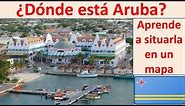 Donde esta Aruba. Aruba map