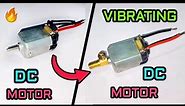 How To Make Vibrating Dc motor At Home |•| DIY dc vibration Motor 🔥🌀