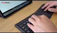 iClever BK06 Foldable Bluetooth Keyboard Unboxing & Testing