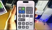 How To Use Control Center on iPhone 14 Pro