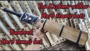 high level Kashmir willow hard tennis cricket bats for hard tennis ball | Bandook bats Kwesports