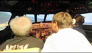 SE210 Caravelle Simulator - over lake Chiemsee