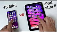 iPad mini 6 vs iPhone 13 mini - SPEED TEST - Who will win?